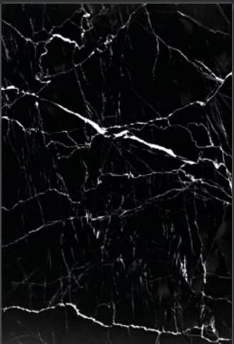 DAMLA 3D Black Marble dekoratif yüzey