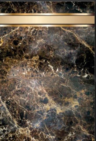 DAMLA 3D Space Mermerit Gold dekoratif yüzey